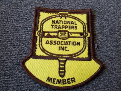 National Trappers Association Member patch